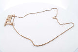 10k Yellow Gold Rope Chain & Doll Nameplate Pendant 7.1 Grams 18 In Eb1024lcrsa