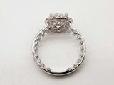 3.80 Cttw Lab Grown & Natural Diamonds 14k Wg 5.6g Ring Size 7.25 Do0625lowode