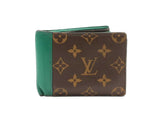 Louis Vuitton Multiple Wallet In Monogram Macassar Canvas & Leather Fw0626lcrdu