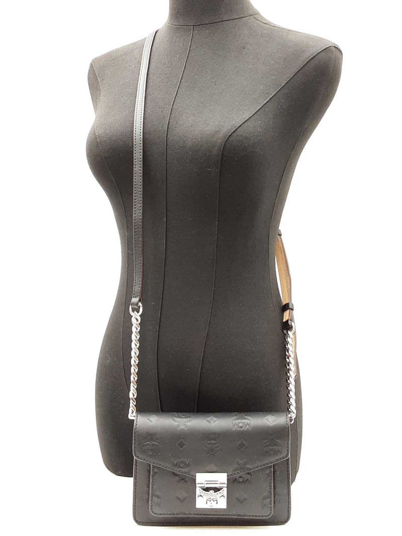 Mcm Patricia Visetos Leather Converible Crossbody & Belt Bag Fw0725lrzdu