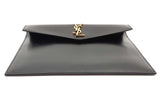 Yves Saint Laurent Black Leather Uptown Pouch Eb0626orxde