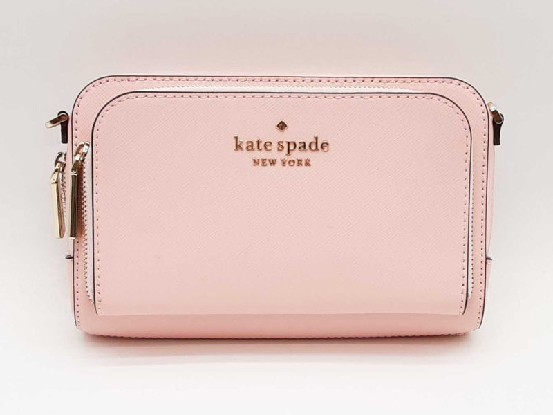 Kate Spade Staci Dual Zip Around Pink Crossbody Bag Sd0725orde