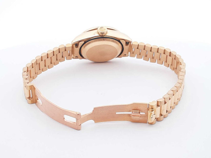 1989 Rolex President 18k Yellow Gold 26mm Automatic 6 Inch 68 Grams Fw1125pzxzdu