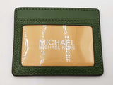 Michael Kors Jet Set Travel Fern Green Card Holder Sd0826lrdu