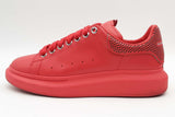 Alexander Mcqueen Oversized Red Leather Sneakers Size 42 Eb0626lxzsa