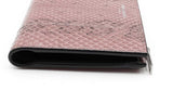 Yves Saint Laurent Snake Print Bifold Wallet Hs1223oxzsa