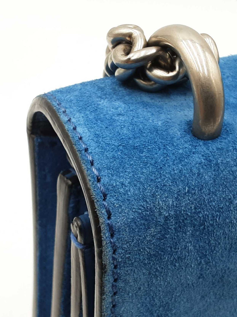 Gucci Dionysus Blue Suede Shoulder Bag Fw0725wzxdu