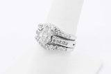 2.3cttw Diamond Ring In 14k White Gold 8.6 Grams Size 7 Eb0126lxxzsa