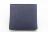 Bally Navy Blue Bifold Wallet Eb0325ixsa
