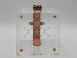 Louis Vuitton Scott Box In Monogram Printed Transparent Plexiglass Fw0626wxzdu