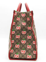 Gucci Gg Supreme Les Pommes Apple Monogram Tote Bag Eb0626crxsa