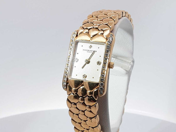 Vacheron Constantin 18k Yellow Gold Quartz Watch Sd0825srzxsa