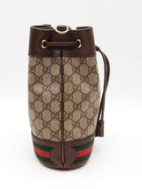 Gucci Gg Supreme Canvas Ophidia Bucket Bag Eb0626pxzde