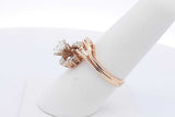 0.66cttw Diamond Ring In 14k Yellow Gold 5 Grams Size 7 Eb0526rxzdu