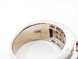 3.75 Cttw Diamond & 14k Gold Engagement Ring 10.8 Grams Size 5.75 Fw0826orzxdu