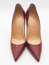 Christian Louboutin So Kate Red Patent Leather Pumps Size 39 Eb0526lrxsa