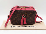 Louis Vuitton Saintonge Bag In Monogram Canvas & Freesia Leather Fw0226ixzdu
