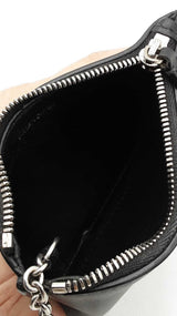 Balenciaga Cash Coin And Card Holder In Black Grained Leather Fw0725lzxdu