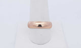 14k Yellow Gold Wedding Band 6.8 Grams Size 9 Eb0524lcrsa