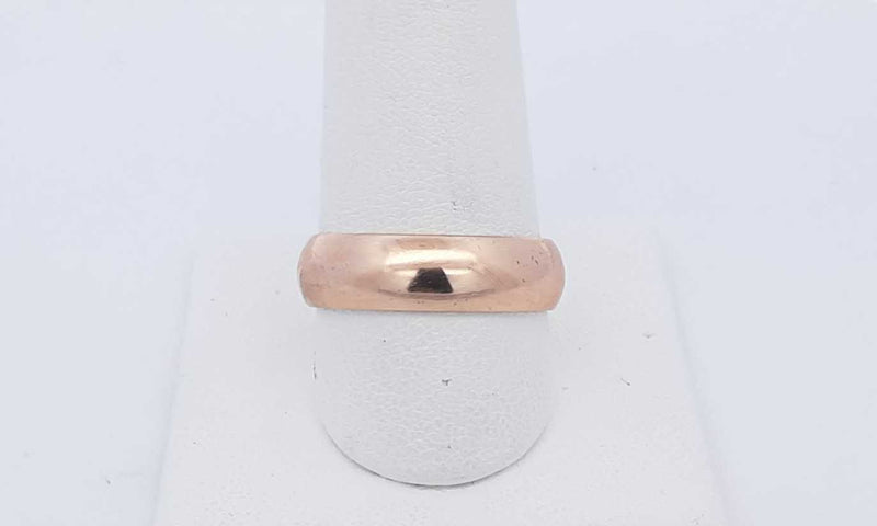 14k Yellow Gold Wedding Band 6.8 Grams Size 9 Eb0524lcrsa