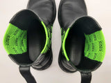 Gucci Gg Elastic Chelsea Black Neon Green Boot Size Uk 11 Mens Do1124lrxde