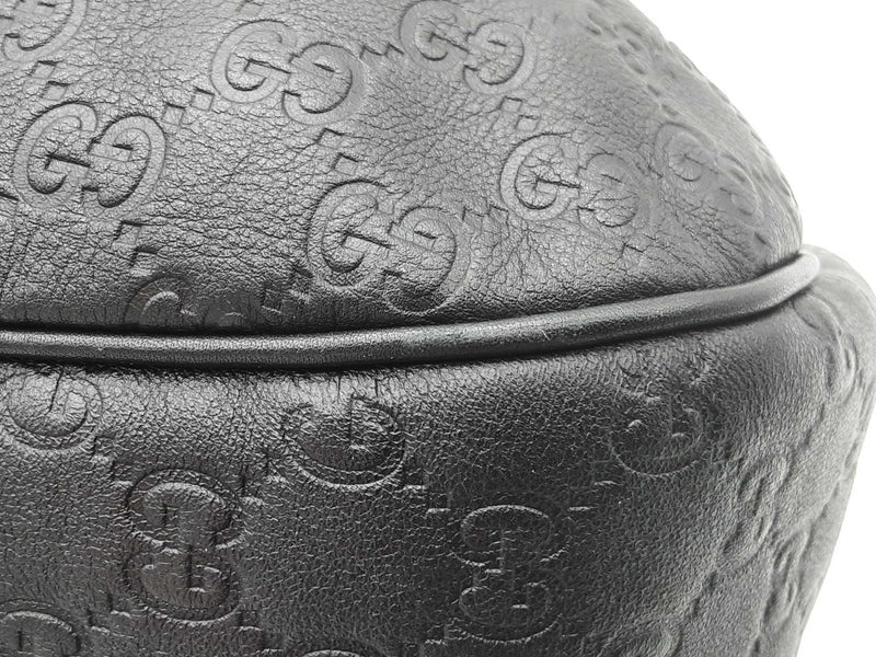 Gucci Sukey Black Guccissima Leather Hobo Shoulder Bag Do0925oxzde