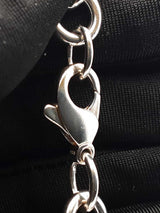 Tiffany & Co. Heart Tag Pendant Necklace In Sterling Silver 65.9 Grams 16 Inch Fw0726lrxdu