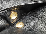 57580 Ebay Live Michael Kors Black Pebbled Leather Hobo Shoulder Bag Do0726orde