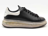 Alexander Mcqueen Oversize Sneaker Iridescent Holographic Black Size 9.5 Aa0626crsa