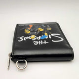 Balenciaga X Simpsons Leather Zip Wallet Hs0724lcrsa