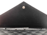 Yves Saint Laurent Caviar Envelope Black Bag Sd0526crzdu