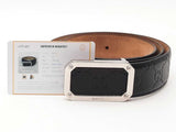 Gucci Guccisima Rectangle Black Belt / Buckle Size 40 Aa0826lzxsa