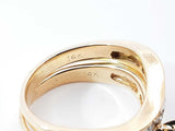 0.88 Cttw Diamond & 14k Yellow Gold Engagement Set 7.6 Grams Size 7 Fw0826sxzd7
