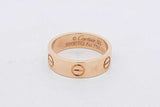Cartier 18k Yellow Gold Love Ring 6.1 Grams Size 53 Eb0826exzsa