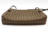 Bottega Veneta Nodini Intercciato Green Leather Crossbody Bag Eb0926pxzde