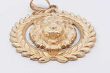 10k Yellow Gold Lion Pendant 7 Grams Eb0126ooxsa