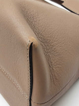 Fendi By The Way Boston Bag In Taupe Vitello Dolce Leather Fw0726orxdu
