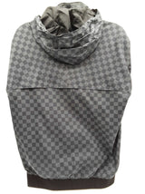 Louis Vuitton Graphite Damier Windbreaker Jacket Size Fr 48 Do0425rcxde