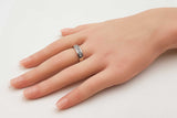 0.21 Cttw Diamond & 10k White Gold Wedding Band 2.6 Grams Size 10.5 Fw0826ozxdu