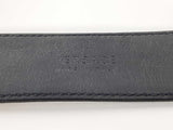 Versace La Medusa Navy Blue Leather Belt Size 90/36 Sd0526rzdu