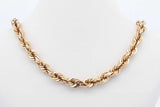 10k Yellow Gold Rope Chain 26.4 Grams 24 Inch Eb1125exzdu