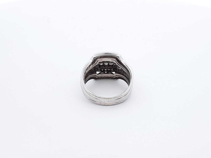 1.78ctw Diamonds 14k White Gold 5.7 Grams Ring Size 6 Sd0825crzdu