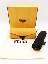 Fendi Yellow Leather Watch Bracelet Case Do0325opxzde