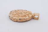 10k Yellow Gold Nugget Pendant 35.7 Grams Eb0826cxzsa