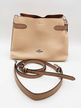 Coach Hanna Leather Shoulder Bag Eg0726wxsa