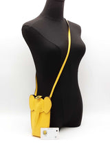 Loewe Calfskin Elephant Cross Body Yellow Aa0526orzsa