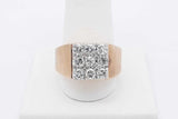 1.35cttw Diamond Ring In 14k Yellow Gold 12 Grams Size 10 Eb1225erxsa