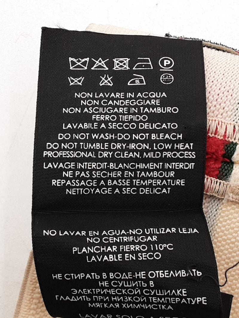 Gucci Web Terry Elastic Headband Size M 57 Eb1025rxdu