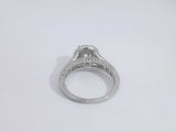 1.02 Cttw Diamond 18k White Gold 3.9 Grams Size 6 Aa0725orxzsa