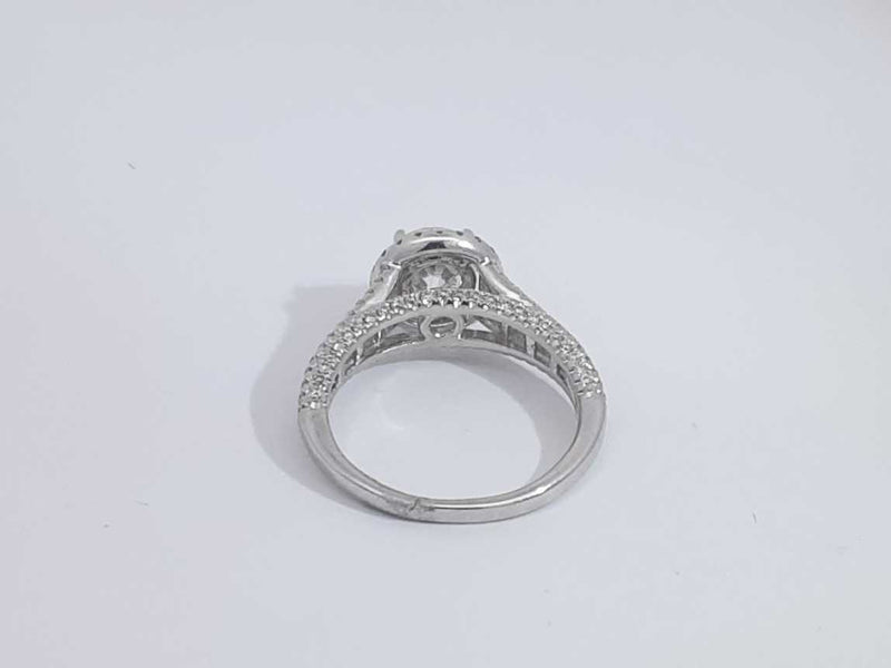 1.02 Cttw Diamond 18k White Gold 3.9 Grams Size 6 Aa0725orxzsa